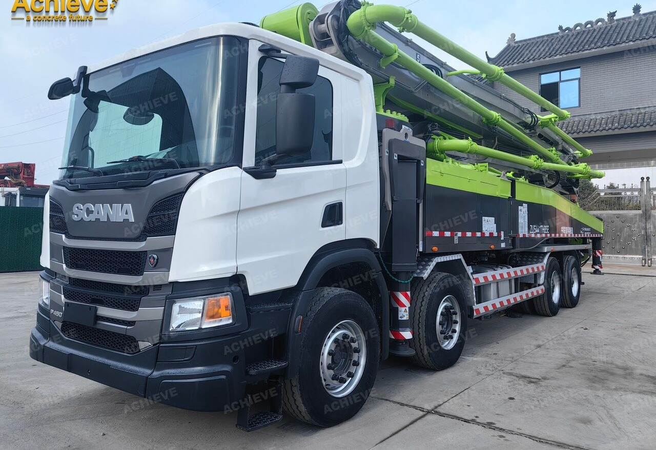 ZOOMLION ZOOMLION 2019 ZOOMLION 56X-6RZ 56M Scania P450 8x4【ACHIEVE】TOP CONDITION!!! - Pompa do betonu: zdjęcie 2 ZOOMLION ZOOMLION 2019 ZOOMLION 56X-6RZ 56M Scania P450 8x4【ACHIEVE】TOP CONDITION!!! - Pompa do betonu: zdjęcie 2