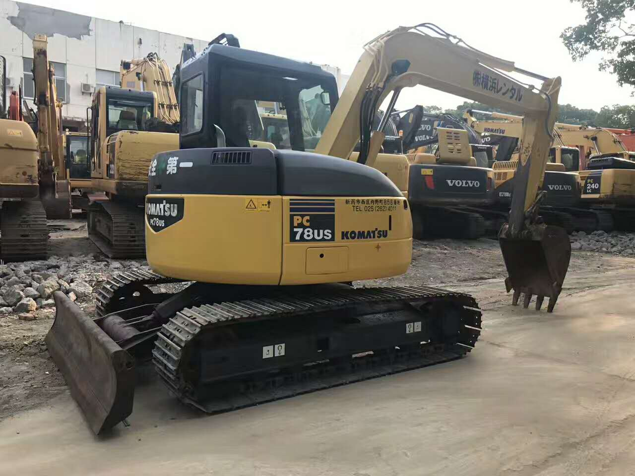 Komatsu Small Excavator PC78US Zero-tail Excavator Made in Japan - Koparka gąsienicowa: zdjęcie 2 Komatsu Small Excavator PC78US Zero-tail Excavator Made in Japan - Koparka gąsienicowa: zdjęcie 2