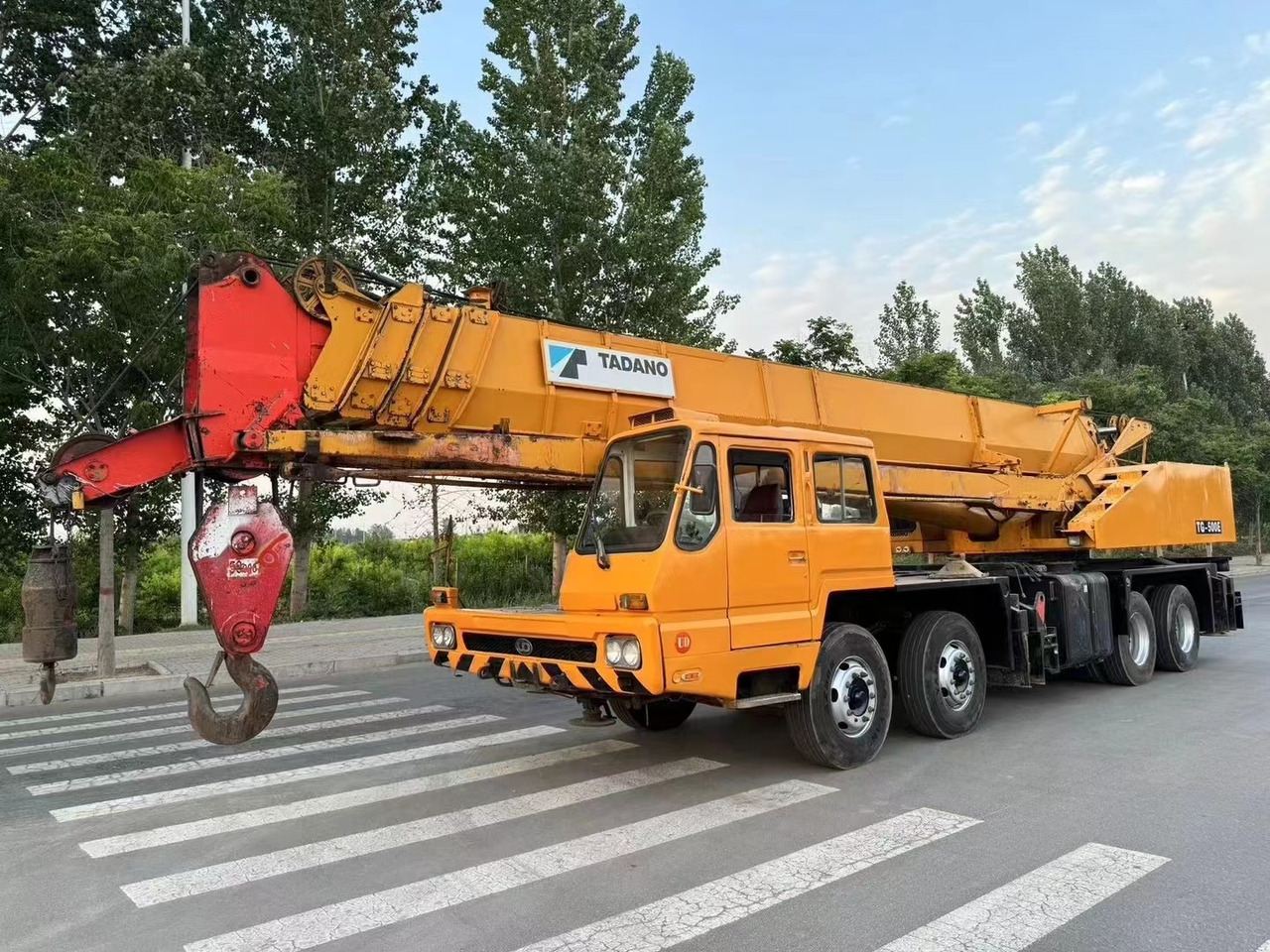 TADANO TG500E Good Condition 50 ton Truck Crane - Dźwig samojezdny: zdjęcie 1 TADANO TG500E Good Condition 50 ton Truck Crane - Dźwig samojezdny: zdjęcie 1