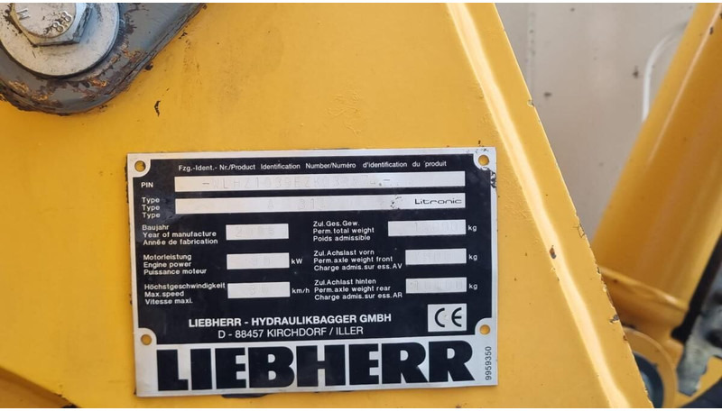Liebherr A314 Li - Koparka kołowa: zdjęcie 5 Liebherr A314 Li - Koparka kołowa: zdjęcie 5
