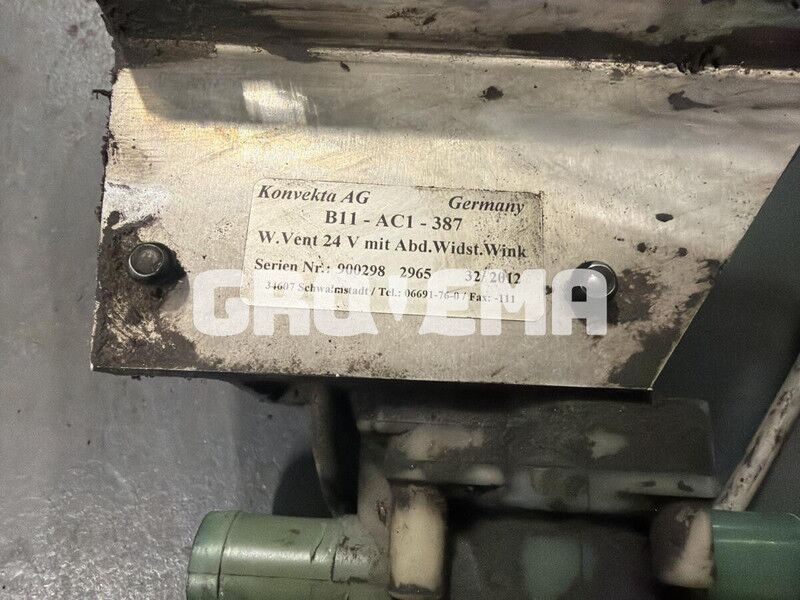 Liebherr A904C Li / A900C Li / A944C Li / A934C Li / A924B Li / R900C Li / R900B Li / A954B Li / A954C Li - Zawór: zdjęcie 2 Liebherr A904C Li / A900C Li / A944C Li / A934C Li / A924B Li / R900C Li / R900B Li / A954B Li / A954C Li - Zawór: zdjęcie 2