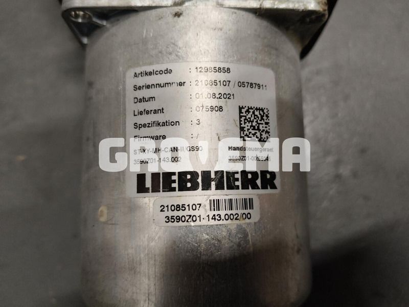Liebherr Pilot Control Unit - Hydraulika: zdjęcie 3 Liebherr Pilot Control Unit - Hydraulika: zdjęcie 3