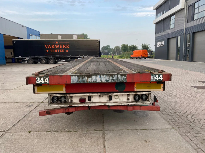 Flandria Plateau Trailer with Twist-Locks / BPW + Drums - Naczepa platforma/ Burtowa: zdjęcie 2 Flandria Plateau Trailer with Twist-Locks / BPW + Drums - Naczepa platforma/ Burtowa: zdjęcie 2