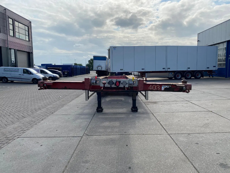 Schmitz Cargobull SCF 24 G Chassis / SAF + Disc / 1x Extendable / Lift axle - Naczepa kontenerowiec/ System wymienny: zdjęcie 5 Schmitz Cargobull SCF 24 G Chassis / SAF + Disc / 1x Extendable / Lift axle - Naczepa kontenerowiec/ System wymienny: zdjęcie 5