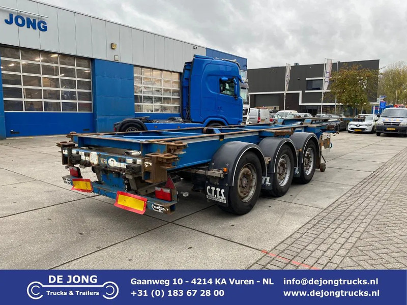 Van Hool 3B0079 / 2x Extendable / SAF + Disc - Naczepa kontenerowiec/ System wymienny: zdjęcie 1 Van Hool 3B0079 / 2x Extendable / SAF + Disc - Naczepa kontenerowiec/ System wymienny: zdjęcie 1