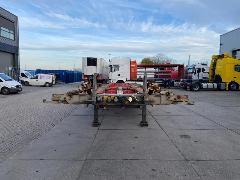 Van Hool Container Chassis / 2x Extendable / SAF + Disc - Naczepa kontenerowiec/ System wymienny: zdjęcie 5 Van Hool Container Chassis / 2x Extendable / SAF + Disc - Naczepa kontenerowiec/ System wymienny: zdjęcie 5