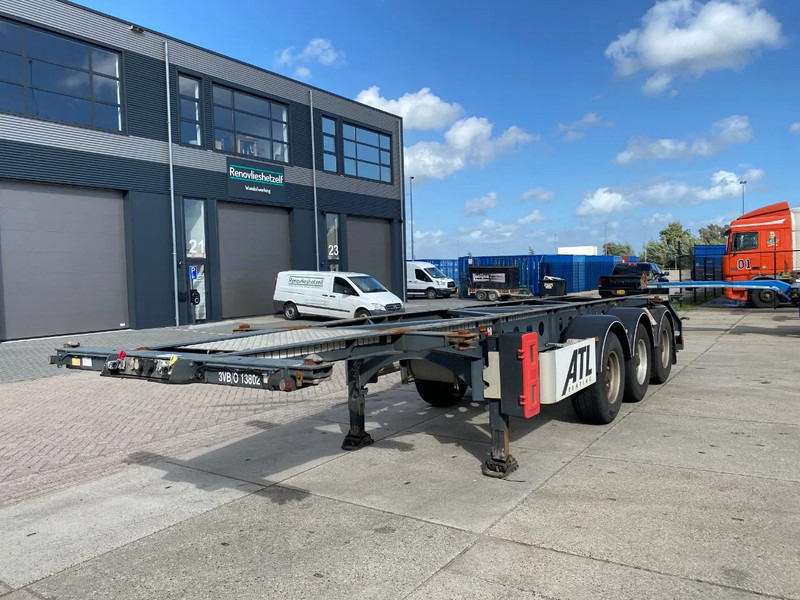 Van Hool Tank chassis / ADR / BPW + DISC / 20-30 FT - Naczepa kontenerowiec/ System wymienny: zdjęcie 3 Van Hool Tank chassis / ADR / BPW + DISC / 20-30 FT - Naczepa kontenerowiec/ System wymienny: zdjęcie 3