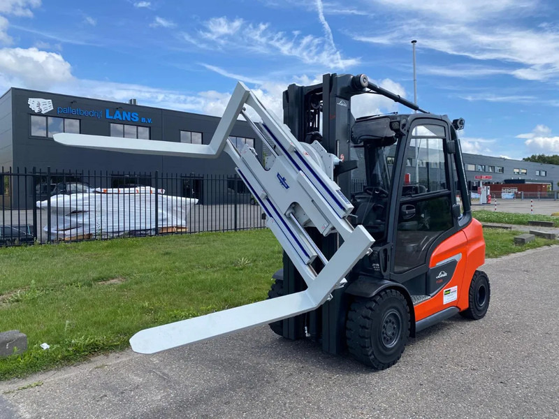 Linde H35D-01 Cascade rotating fork clamp - Wózek widłowy diesel: zdjęcie 1 Linde H35D-01 Cascade rotating fork clamp - Wózek widłowy diesel: zdjęcie 1