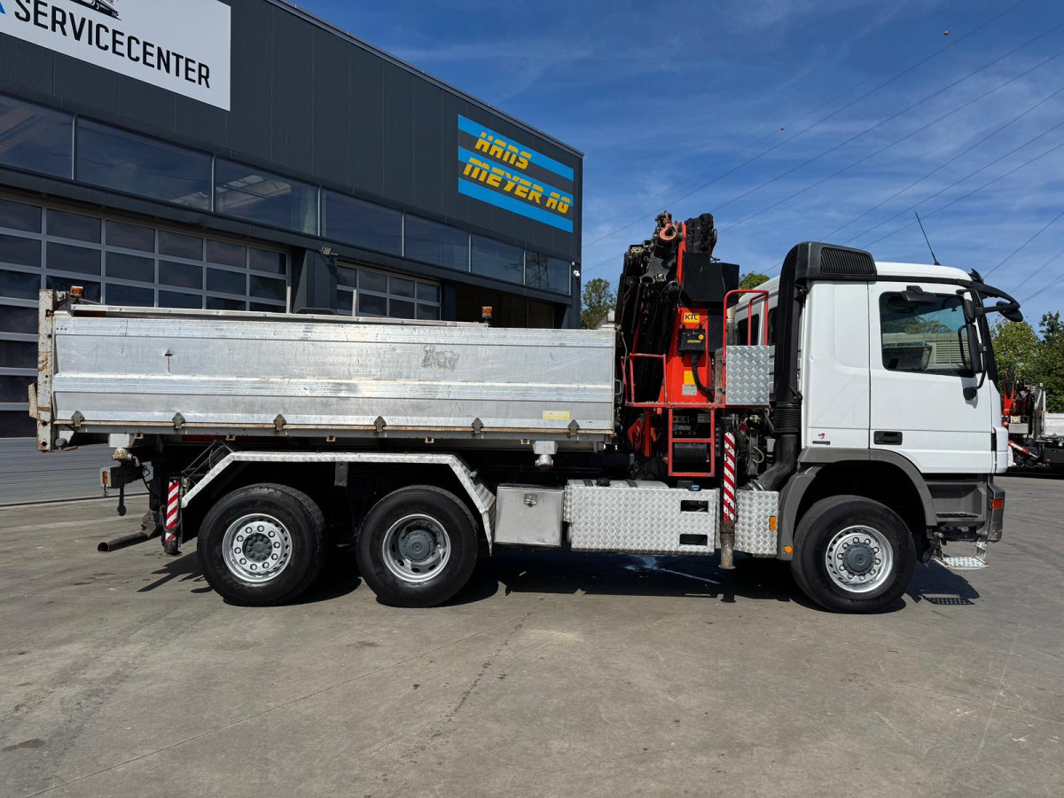 MERCEDES Actros 2641 6x4-4 PK29000-7 Kipper - Samochod ciężarowy z HDS: zdjęcie 5 MERCEDES Actros 2641 6x4-4 PK29000-7 Kipper - Samochod ciężarowy z HDS: zdjęcie 5