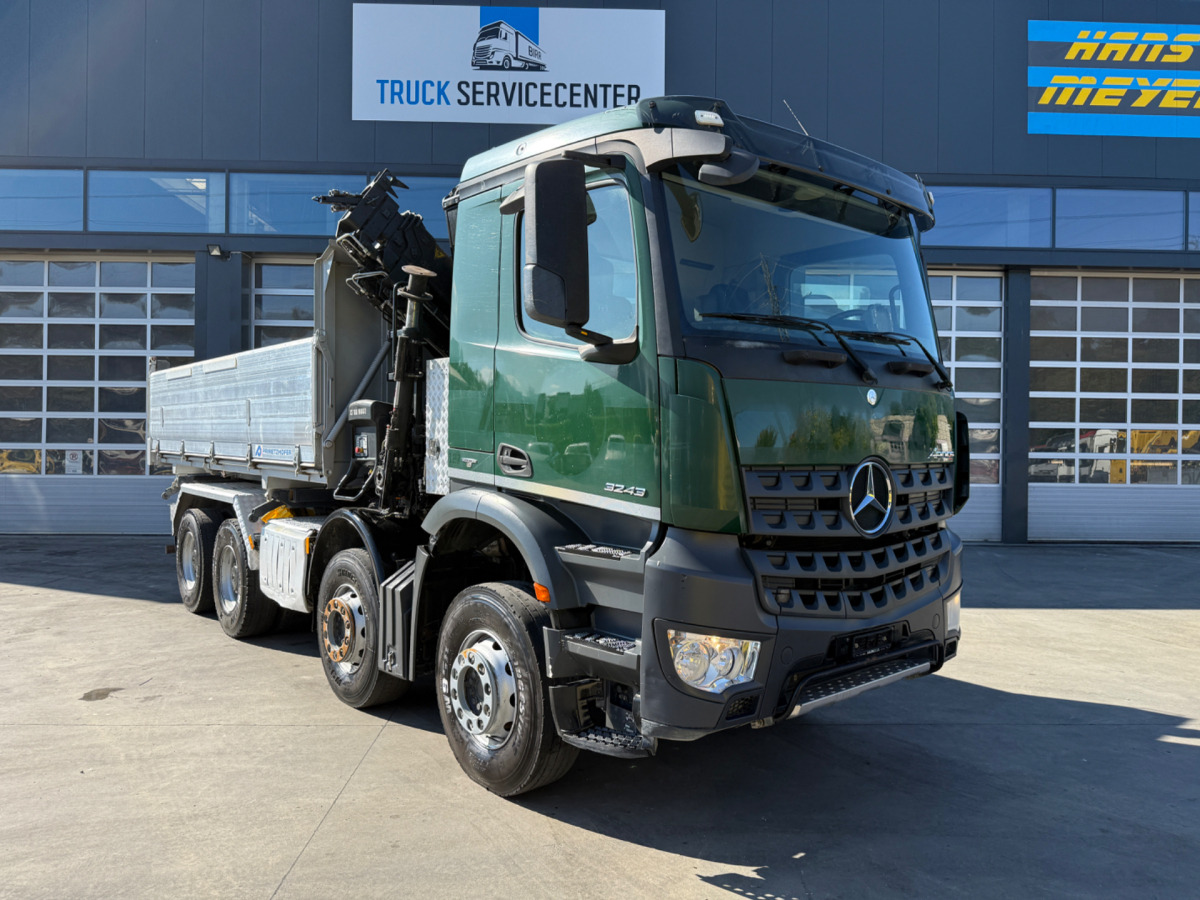 MERCEDES Arocs 3242 8x4 Hiab 166-4 - Wywrotka, Samochod ciężarowy z HDS: zdjęcie 5 MERCEDES Arocs 3242 8x4 Hiab 166-4 - Wywrotka, Samochod ciężarowy z HDS: zdjęcie 5