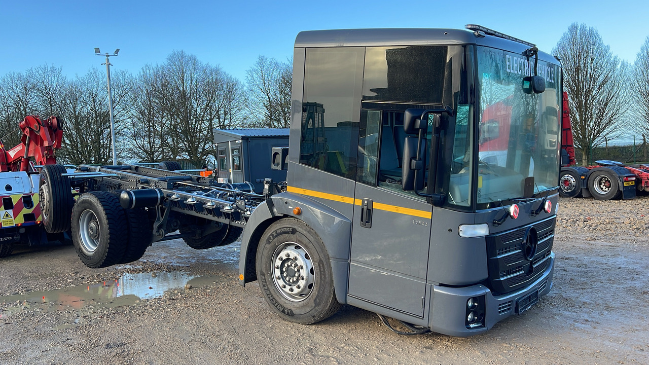 Mercedes-Benz Econic - Samochód ciężarowe pod zabudowę, Elektryczna ciężarówka: zdjęcie 1 Mercedes-Benz Econic - Samochód ciężarowe pod zabudowę, Elektryczna ciężarówka: zdjęcie 1
