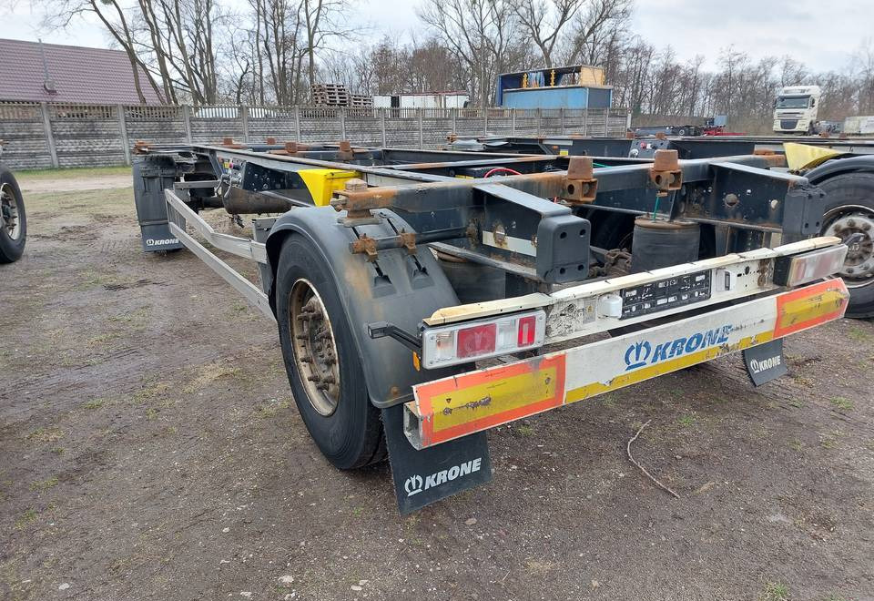 Krone BDF Laweta Rama 12/2016 - Przyczepa kontenerowiec/ System wymienny: zdjęcie 4 Krone BDF Laweta Rama 12/2016 - Przyczepa kontenerowiec/ System wymienny: zdjęcie 4