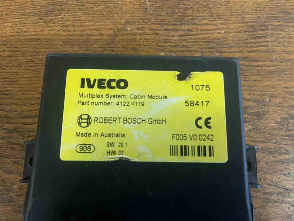 IVECO Multiplex System Cabin Module Steuergerät 41221119 - ECU: zdjęcie 3 IVECO Multiplex System Cabin Module Steuergerät 41221119 - ECU: zdjęcie 3