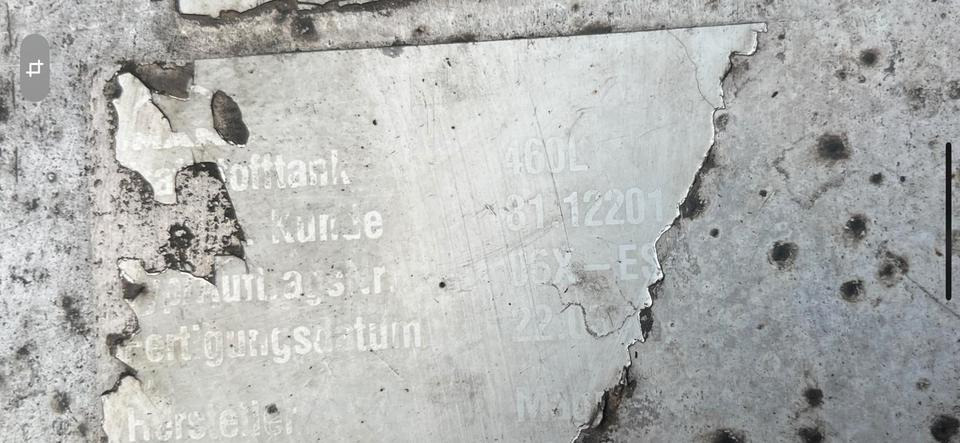 MAN TGX EU6 RN002 Dieseltank Tank Tankbehälter 460L - Zbiornik paliwa do Samochodów ciężarowych: zdjęcie 2 MAN TGX EU6 RN002 Dieseltank Tank Tankbehälter 460L - Zbiornik paliwa do Samochodów ciężarowych: zdjęcie 2