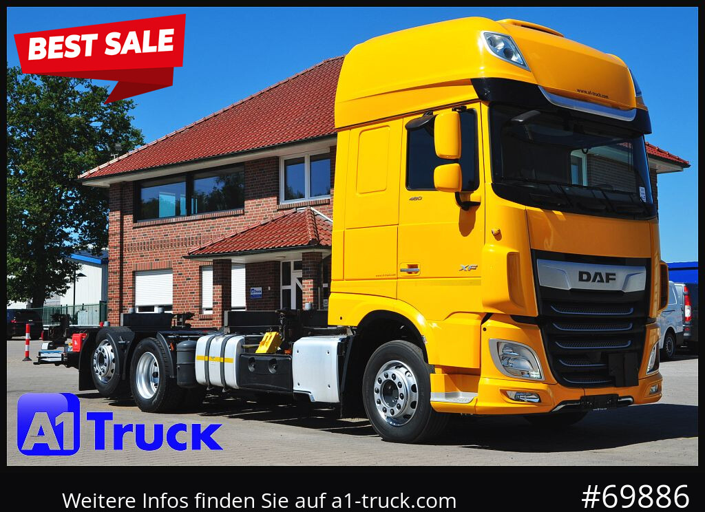 DAF XF 480, MultiBDF, 7,45, Standklima, LBW, - Ciężarówka kontenerowiec/ System wymienny: zdjęcie 1 DAF XF 480, MultiBDF, 7,45, Standklima, LBW, - Ciężarówka kontenerowiec/ System wymienny: zdjęcie 1