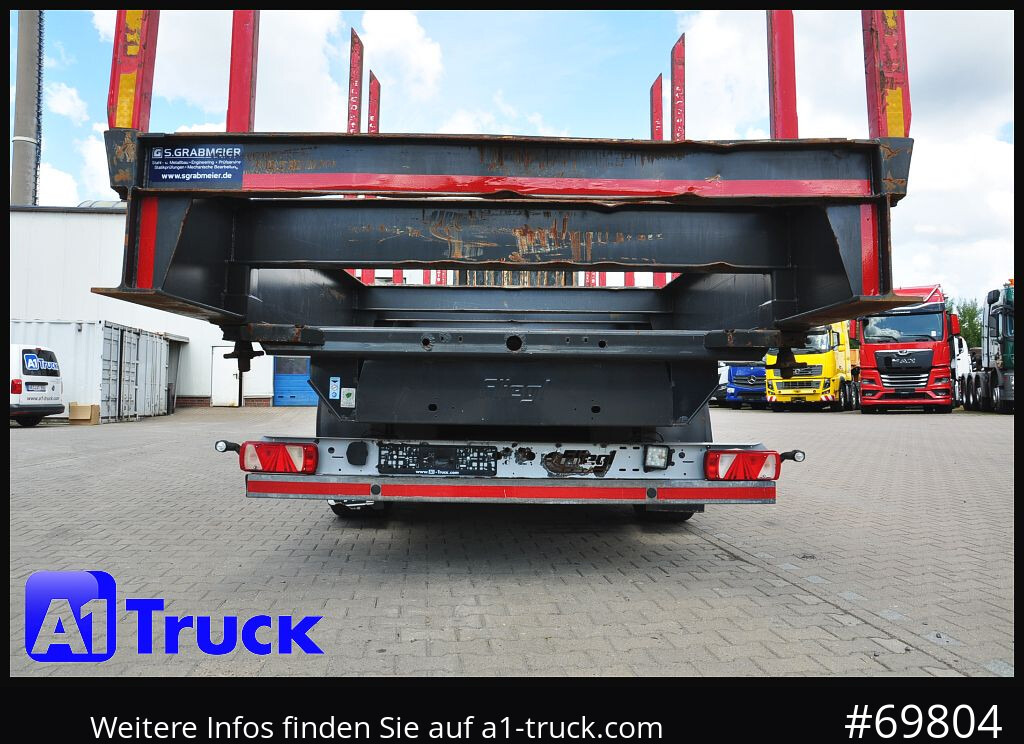 FLIEGL SDS01, Langholz, Containeraufbau, Liftachse, - Naczepa do drewna: zdjęcie 4 FLIEGL SDS01, Langholz, Containeraufbau, Liftachse, - Naczepa do drewna: zdjęcie 4