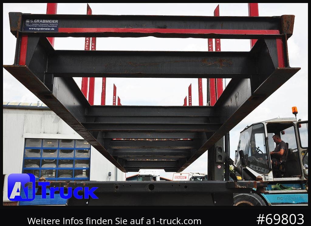 FLIEGL SDS01, Langholz, Containeraufbau, Liftachse, - Naczepa do drewna: zdjęcie 3 FLIEGL SDS01, Langholz, Containeraufbau, Liftachse, - Naczepa do drewna: zdjęcie 3