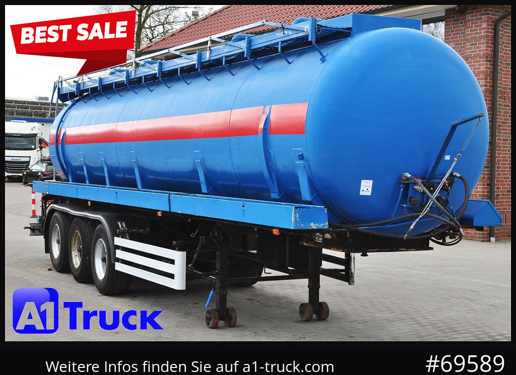 HENDRICKS,GOCH Stadler 32m³ Pumpe Gülle Sickerwasser - Naczepa cysterna: zdjęcie 1 HENDRICKS,GOCH Stadler 32m³ Pumpe Gülle Sickerwasser - Naczepa cysterna: zdjęcie 1