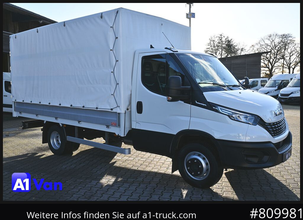 IVECO Daily 72C18 A8V Pritsche/Plane, Tempomat, AHK, Klima - Samochód dostawczy skrzyniowy: zdjęcie 1 IVECO Daily 72C18 A8V Pritsche/Plane, Tempomat, AHK, Klima - Samochód dostawczy skrzyniowy: zdjęcie 1