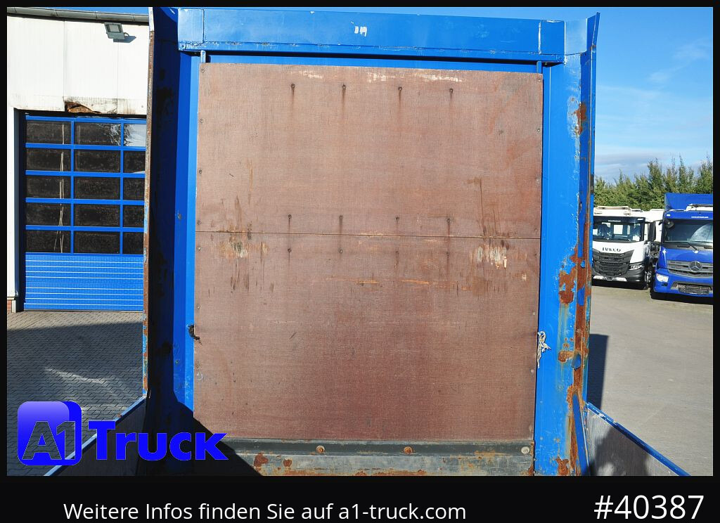 KRONE Mega, Pritsche, 1 Vorbesitzer, TÜV 01-2026, Staplerhalterung - Naczepa platforma/ Burtowa: zdjęcie 5 KRONE Mega, Pritsche, 1 Vorbesitzer, TÜV 01-2026, Staplerhalterung - Naczepa platforma/ Burtowa: zdjęcie 5