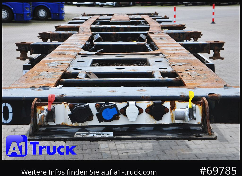 KRONE SDC, Lift SAF, 2x20/30/40 - Naczepa kontenerowiec/ System wymienny: zdjęcie 5 KRONE SDC, Lift SAF, 2x20/30/40 - Naczepa kontenerowiec/ System wymienny: zdjęcie 5