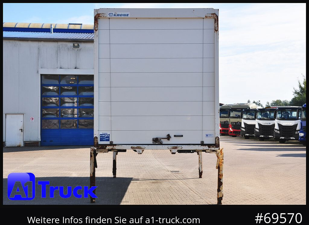 Nadwozie - furgon KRONE Wechselbrücke BDF 7,45 Koffer, Textil 2750mm innen, 20 x vorhanden: zdjęcie 11 Nadwozie - furgon KRONE Wechselbrücke BDF 7,45 Koffer, Textil 2750mm innen, 20 x vorhanden: zdjęcie 11