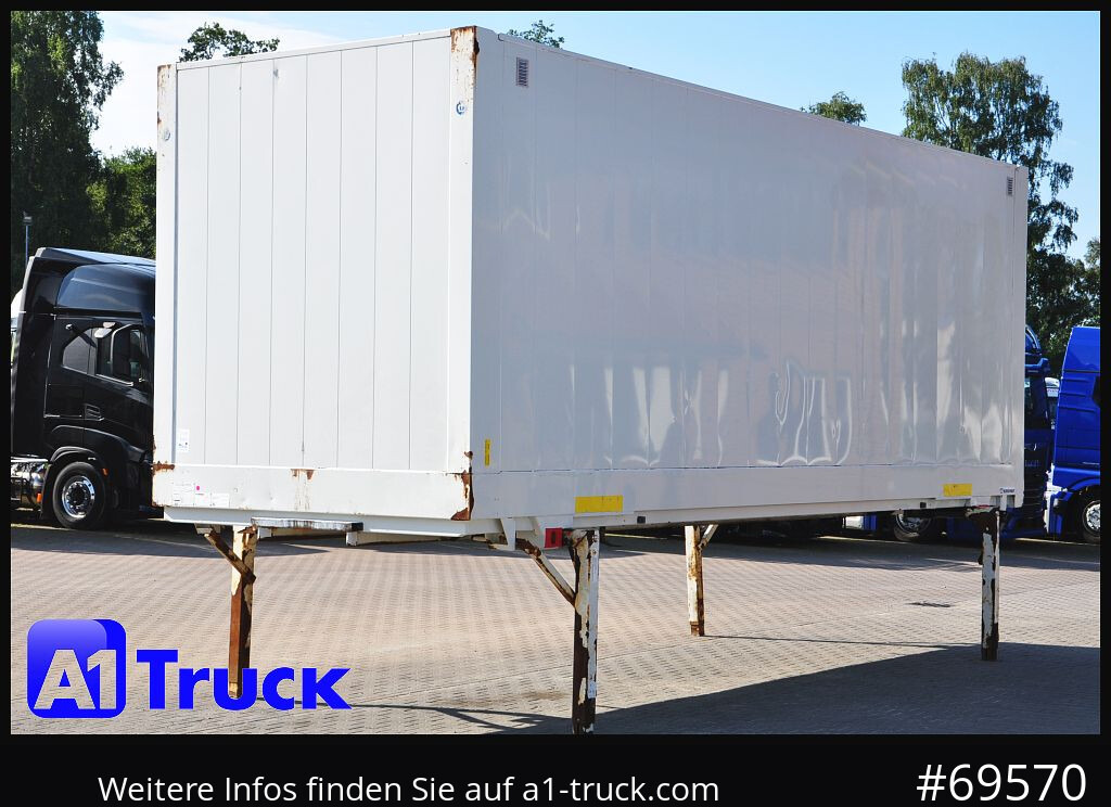 Nadwozie - furgon KRONE Wechselbrücke BDF 7,45 Koffer, Textil 2750mm innen, 20 x vorhanden: zdjęcie 14 Nadwozie - furgon KRONE Wechselbrücke BDF 7,45 Koffer, Textil 2750mm innen, 20 x vorhanden: zdjęcie 14