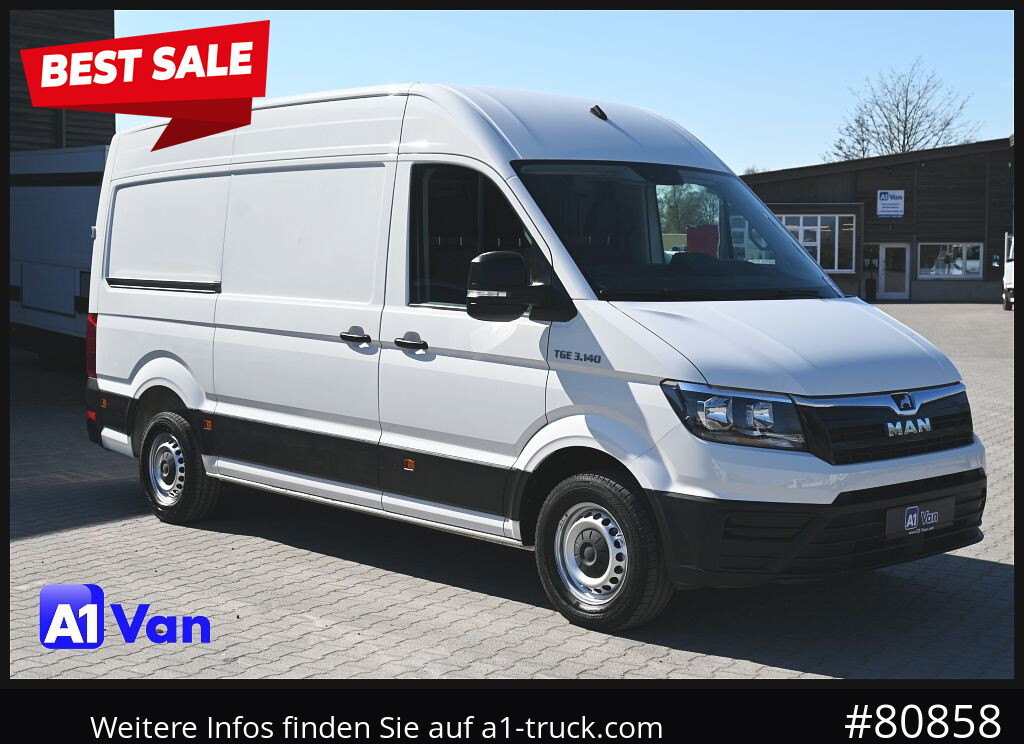 MAN TGE 3.140, Klima, Tachograph, AHK - Furgon: zdjęcie 1 MAN TGE 3.140, Klima, Tachograph, AHK - Furgon: zdjęcie 1