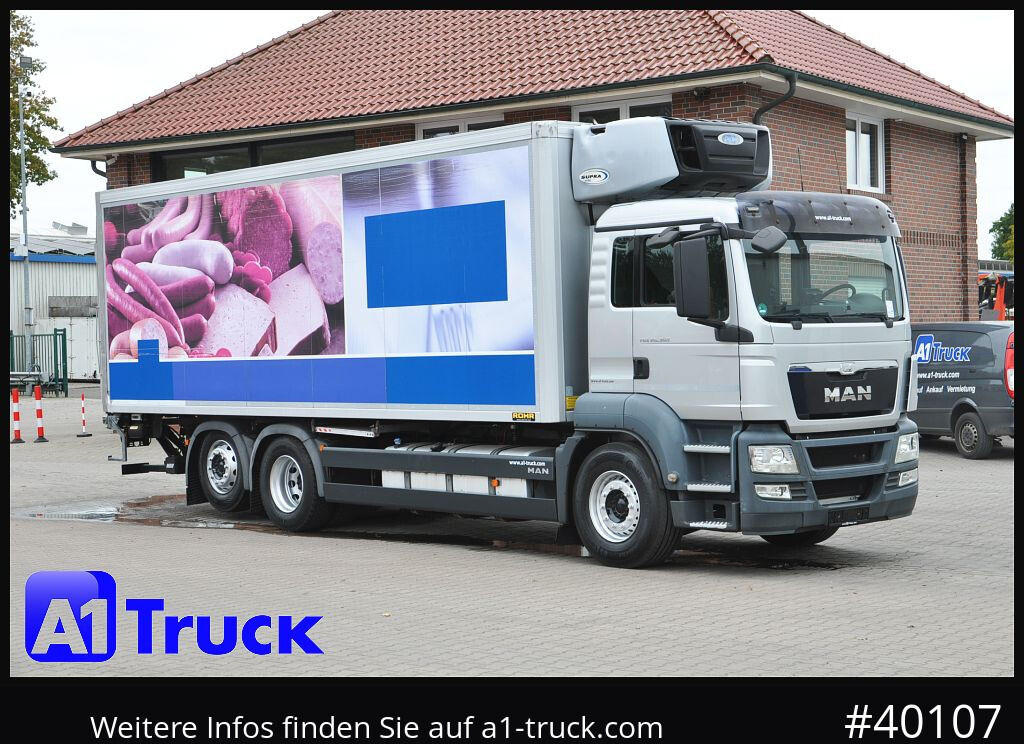 MAN TGS 26.360, Carrier 1150 Rolltor+ LBW, Lift - Samochód ciężarowy chłodnia: zdjęcie 1 MAN TGS 26.360, Carrier 1150 Rolltor+ LBW, Lift - Samochód ciężarowy chłodnia: zdjęcie 1