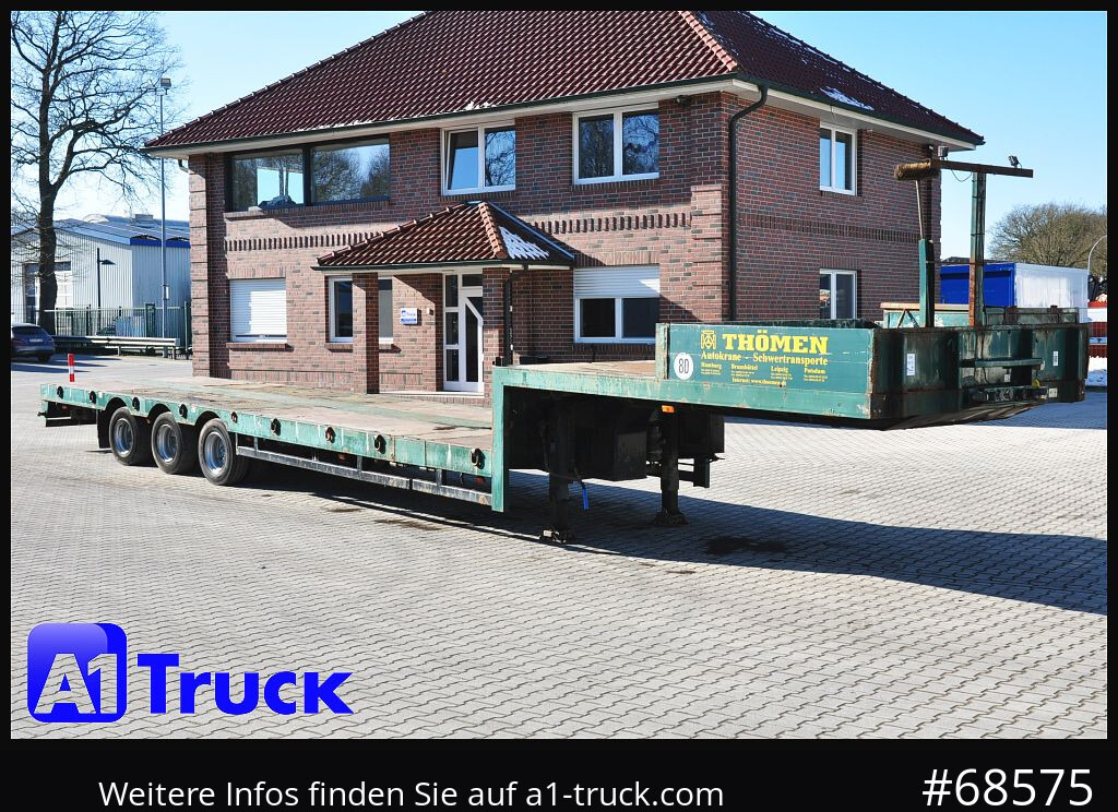 NOOTEBOOM ES-GE 3 Achs Tele, SAF - Naczepa niskopodwoziowa: zdjęcie 1 NOOTEBOOM ES-GE 3 Achs Tele, SAF - Naczepa niskopodwoziowa: zdjęcie 1