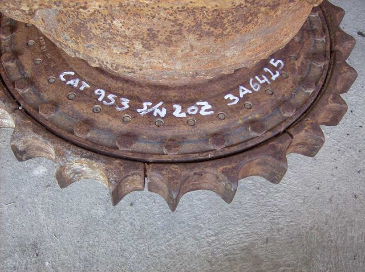 Caterpillar 953 RUOTE MOTRICI - Części podwozi gąsienicowych do Maszyn budowlanych: zdjęcie 2 Caterpillar 953 RUOTE MOTRICI - Części podwozi gąsienicowych do Maszyn budowlanych: zdjęcie 2