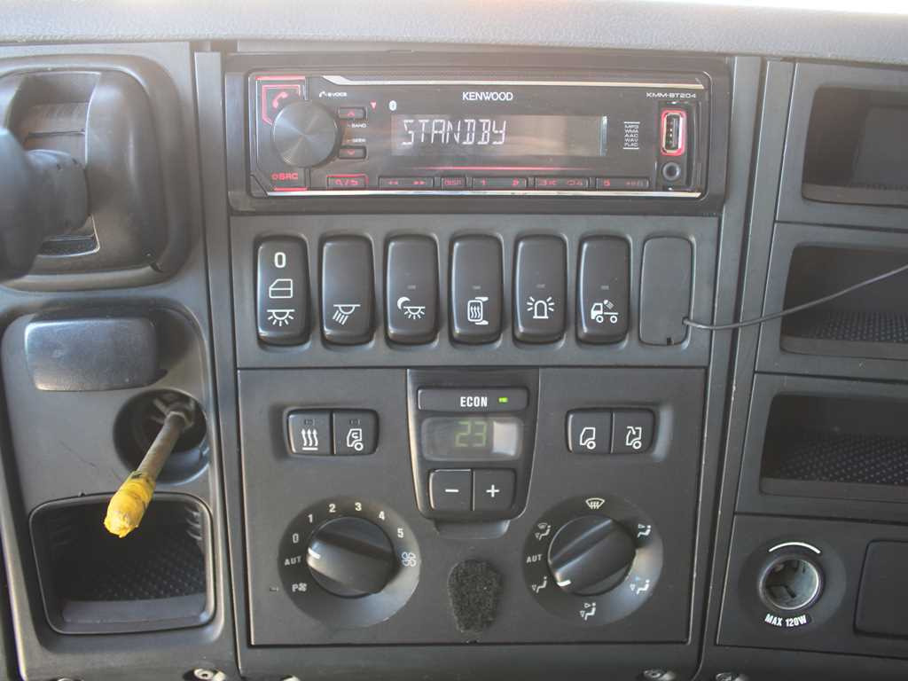 Ciągnik siodłowy Scania R420, 6x4, EURO 3, HYDRAULIC ARM LOGLIFT F135ZT94A, LIGHTS: zdjęcie 12