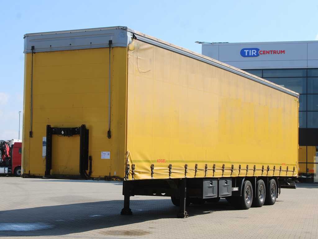 Kögel S 24-1, LOWDECK, LIFTING AXLE, SAF, LIFTING ROOF - Naczepa plandeka: zdjęcie 1 Kögel S 24-1, LOWDECK, LIFTING AXLE, SAF, LIFTING ROOF - Naczepa plandeka: zdjęcie 1