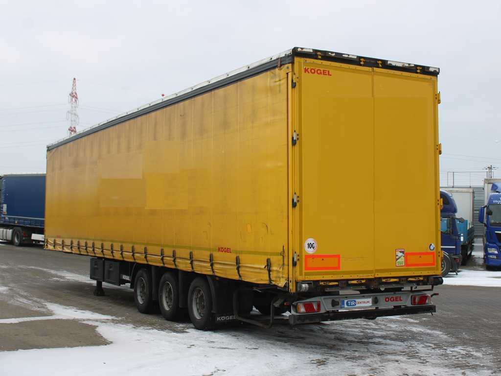 Kögel S24, LOWDECK, MULTILOCK, LIFTING AXLE, LIFTING ROOF - Naczepa plandeka: zdjęcie 5 Kögel S24, LOWDECK, MULTILOCK, LIFTING AXLE, LIFTING ROOF - Naczepa plandeka: zdjęcie 5