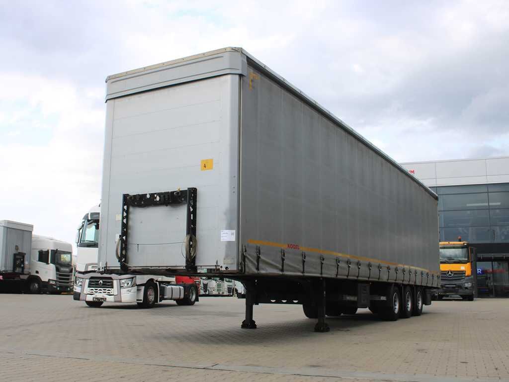 Kögel SN 24, LOWDECK, LIFT AXLE, LIFTING ROOF, SAF - Naczepa plandeka: zdjęcie 1 Kögel SN 24, LOWDECK, LIFT AXLE, LIFTING ROOF, SAF - Naczepa plandeka: zdjęcie 1