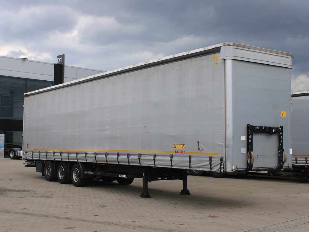 Kögel SN 24, LOWDECK, LIFT AXLE, LIFTING ROOF, SAF - Naczepa plandeka: zdjęcie 3 Kögel SN 24, LOWDECK, LIFT AXLE, LIFTING ROOF, SAF - Naczepa plandeka: zdjęcie 3