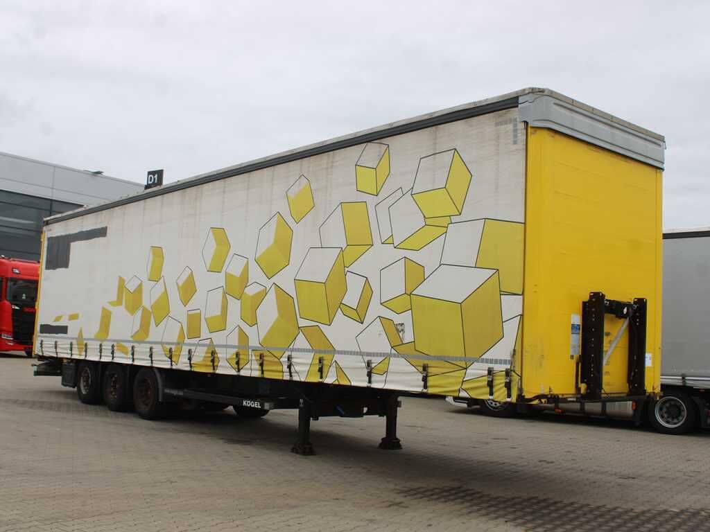 Kögel SN24, LOWDECK, SAF, MULTILOCK, LIFTING AXLE, LIFTING ROOF - Naczepa plandeka: zdjęcie 3 Kögel SN24, LOWDECK, SAF, MULTILOCK, LIFTING AXLE, LIFTING ROOF - Naczepa plandeka: zdjęcie 3