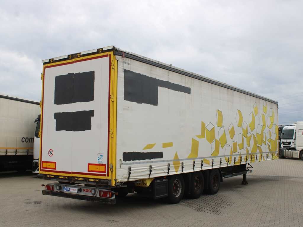Kögel SN24, LOWDECK, SAF, MULTILOCK, LIFTING AXLE, LIFTING ROOF - Naczepa plandeka: zdjęcie 4 Kögel SN24, LOWDECK, SAF, MULTILOCK, LIFTING AXLE, LIFTING ROOF - Naczepa plandeka: zdjęcie 4