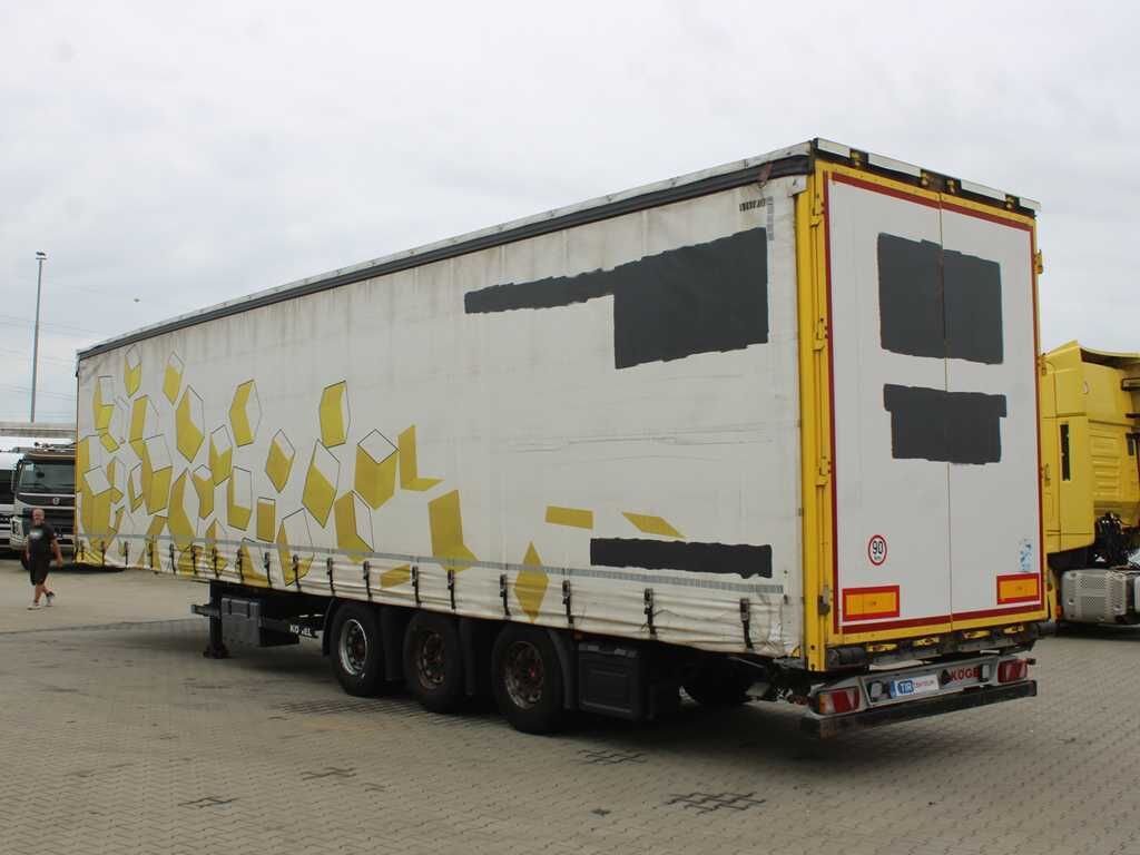 Kögel SN24, LOWDECK, SAF, MULTILOCK, LIFTING AXLE, LIFTING ROOF - Naczepa plandeka: zdjęcie 5 Kögel SN24, LOWDECK, SAF, MULTILOCK, LIFTING AXLE, LIFTING ROOF - Naczepa plandeka: zdjęcie 5