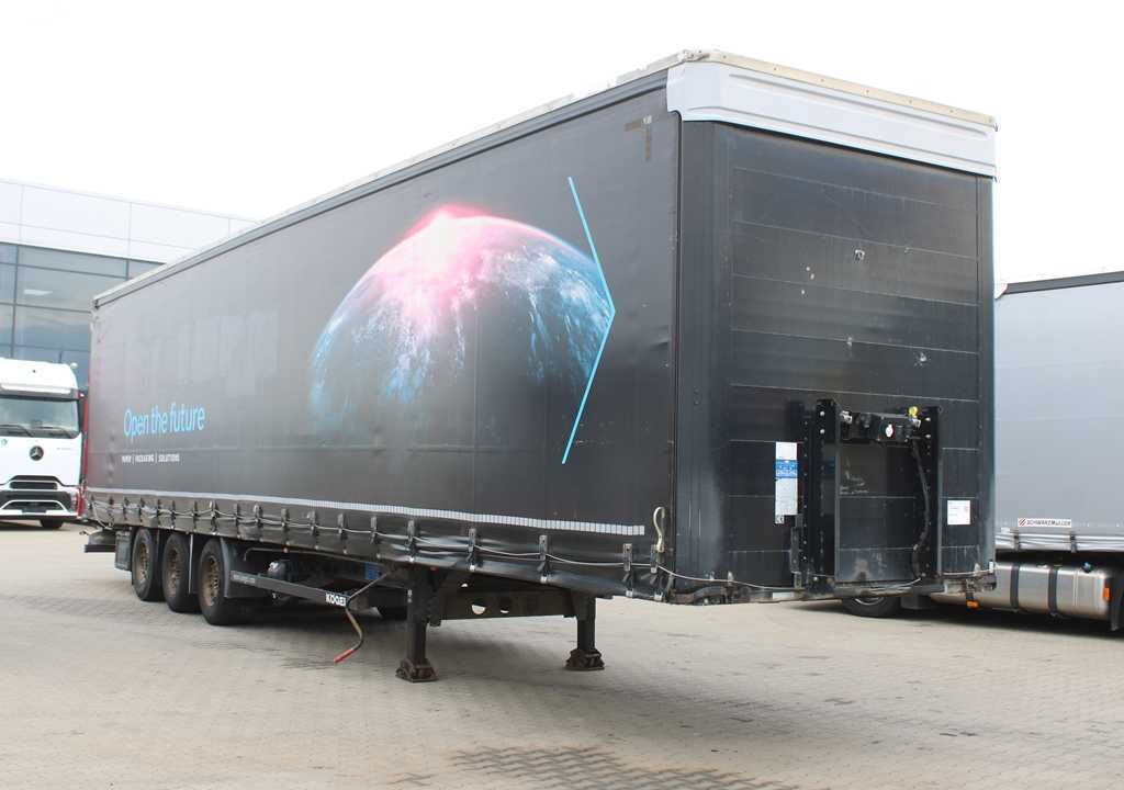 Kögel SN24, LOWDECK, SAF, MULTILOCK, LIFTING AXLE, LIFTING ROOF - Naczepa plandeka: zdjęcie 3 Kögel SN24, LOWDECK, SAF, MULTILOCK, LIFTING AXLE, LIFTING ROOF - Naczepa plandeka: zdjęcie 3