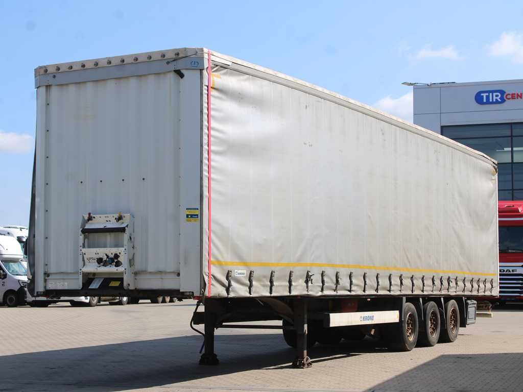 Krone SD, LIFTING AXLE, LOWDECK, LIFTING ROOF, MULTILOCK, SAF - Naczepa plandeka: zdjęcie 1 Krone SD, LIFTING AXLE, LOWDECK, LIFTING ROOF, MULTILOCK, SAF - Naczepa plandeka: zdjęcie 1