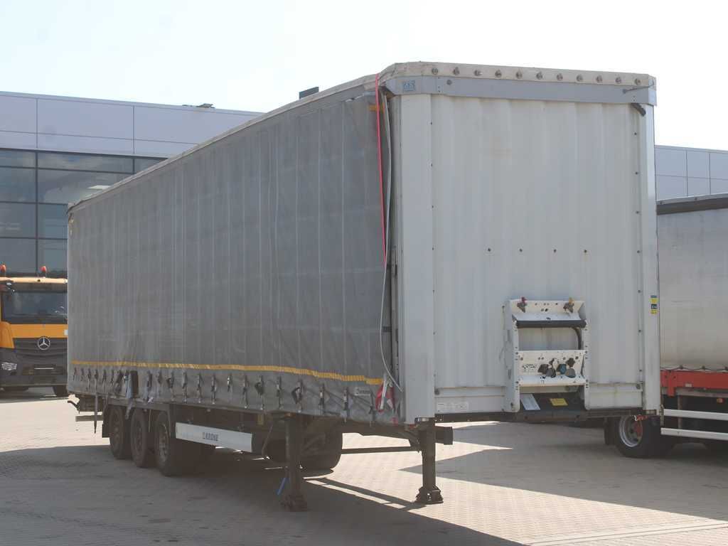 Krone SD, LIFTING AXLE, LOWDECK, LIFTING ROOF, MULTILOCK, SAF - Naczepa plandeka: zdjęcie 3 Krone SD, LIFTING AXLE, LOWDECK, LIFTING ROOF, MULTILOCK, SAF - Naczepa plandeka: zdjęcie 3