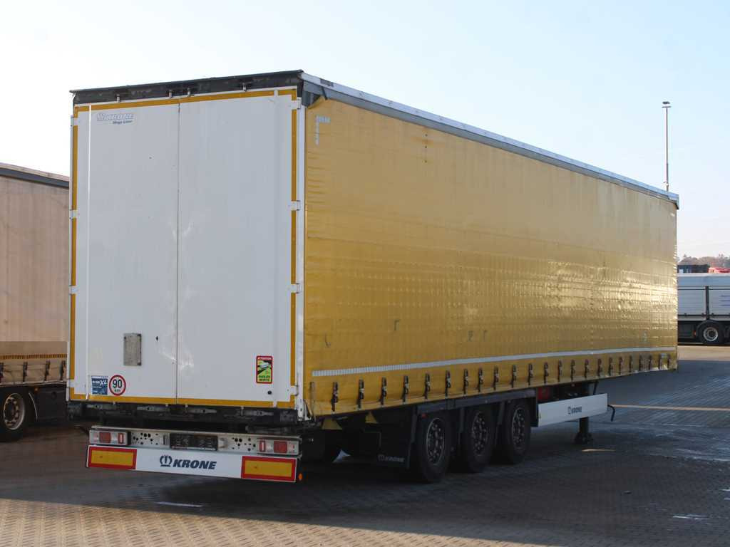 Krone SD, LOWDECK, LIFTING AXLE, LIFTING ROOF, MULTILOCK - Naczepa plandeka: zdjęcie 4 Krone SD, LOWDECK, LIFTING AXLE, LIFTING ROOF, MULTILOCK - Naczepa plandeka: zdjęcie 4