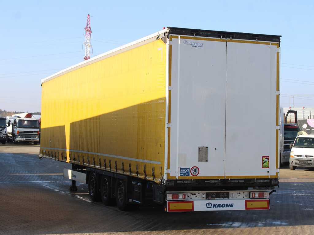 Krone SD, LOWDECK, LIFTING AXLE, LIFTING ROOF, MULTILOCK - Naczepa plandeka: zdjęcie 5 Krone SD, LOWDECK, LIFTING AXLE, LIFTING ROOF, MULTILOCK - Naczepa plandeka: zdjęcie 5