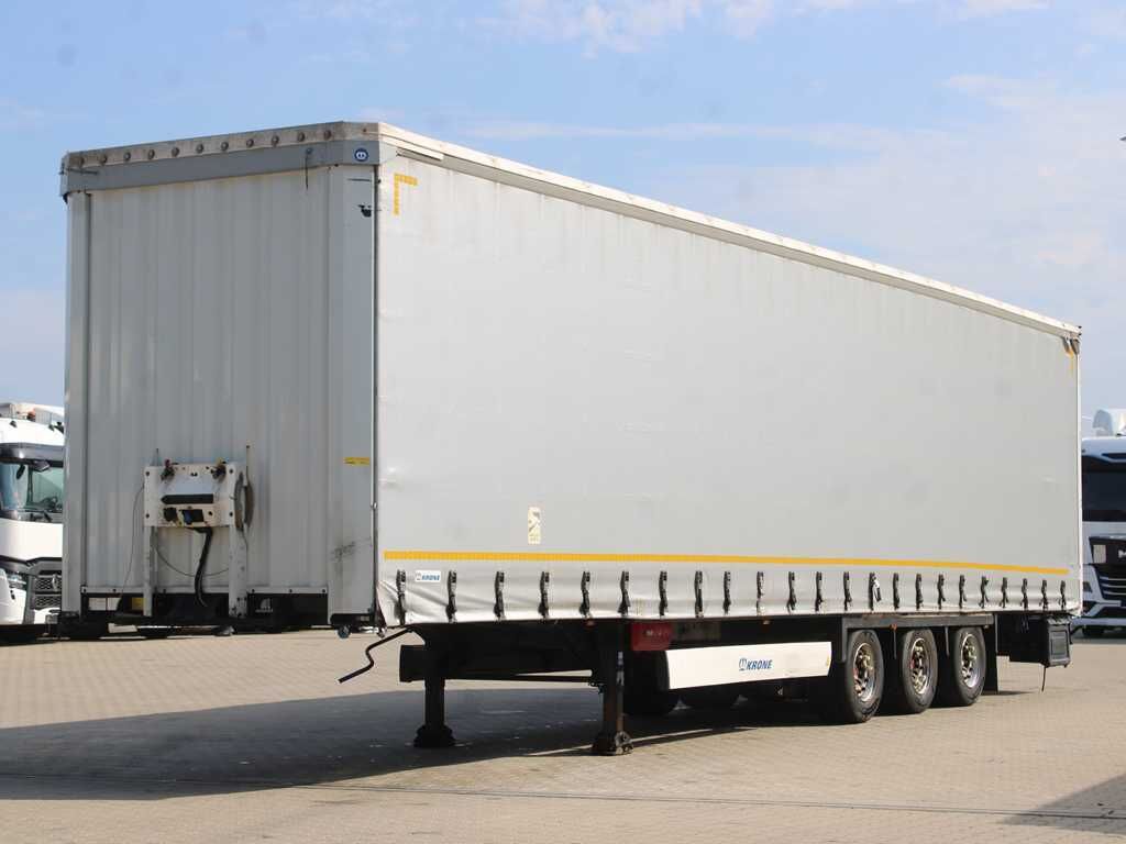 Krone SD, LOWDECK, LIFTING AXLE, MULTILOCK, SAF, LIFTING ROOF - Naczepa plandeka: zdjęcie 1 Krone SD, LOWDECK, LIFTING AXLE, MULTILOCK, SAF, LIFTING ROOF - Naczepa plandeka: zdjęcie 1