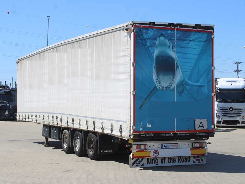 Krone SD, LOWDECK, MULTILOCK, LIFTING AXLE, LIFTING ROOF - Naczepa plandeka: zdjęcie 4 Krone SD, LOWDECK, MULTILOCK, LIFTING AXLE, LIFTING ROOF - Naczepa plandeka: zdjęcie 4
