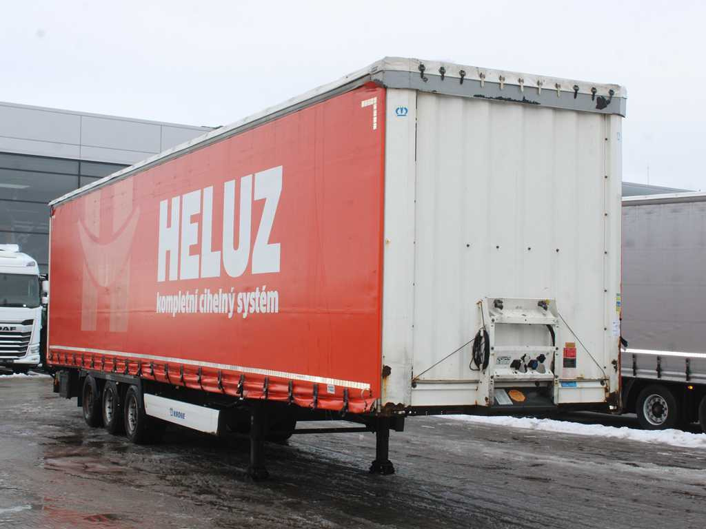 Krone SD, LOWDECK, MULTILOCK, LIFTING AXLE, LIFTING ROOF - Naczepa plandeka: zdjęcie 3 Krone SD, LOWDECK, MULTILOCK, LIFTING AXLE, LIFTING ROOF - Naczepa plandeka: zdjęcie 3