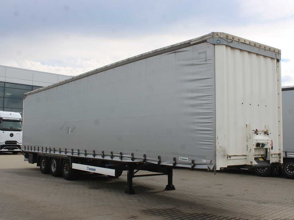 Krone SD, LOWDECK, MULTILOCK, LIFTING AXLE, LIFTING ROOF, SAF - Naczepa plandeka: zdjęcie 3 Krone SD, LOWDECK, MULTILOCK, LIFTING AXLE, LIFTING ROOF, SAF - Naczepa plandeka: zdjęcie 3