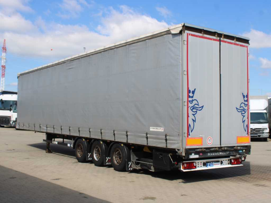 Schwarzmüller SPA 3/E, LOWDECK, MULTILOCK, LIFTING AXLE, LIFTING ROOF - Naczepa plandeka: zdjęcie 5 Schwarzmüller SPA 3/E, LOWDECK, MULTILOCK, LIFTING AXLE, LIFTING ROOF - Naczepa plandeka: zdjęcie 5