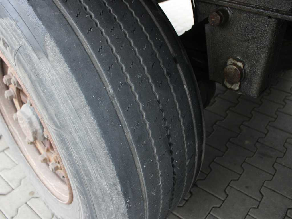 Naczepa platforma/ Burtowa ZASŁAW D-651A, LIFTING AXLE: zdjęcie 10